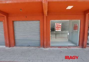 Ponto comercial com 1 sala para alugar na avenida aniceto zacchi, 753, ponte do imaruim, palhoça, 120 m2 por r$ 6.500