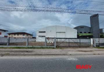 Barracão / galpão / depósito com 5 salas para alugar na rua valentim vieira, 1309, praia joão rosa, biguaçu, 590 m2 por r$ 10.000