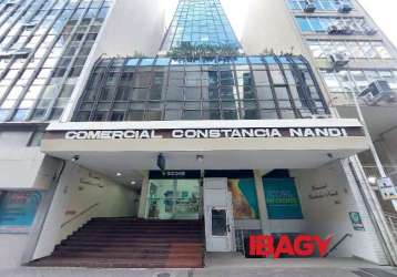 Sala comercial com 1 sala para alugar na rua trajano, 265, centro, florianópolis, 30 m2 por r$ 850