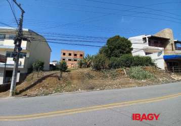 Terreno comercial para alugar na rua luiz fagundes, picadas do sul, são josé, 300 m2 por r$ 2.000