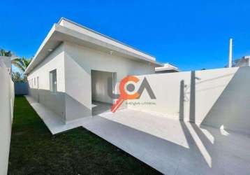 Casa com 2 dormitórios à venda, 57 m² por r$ 310.000,00 - morro do algodão - caraguatatuba/sp