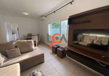 Casa com 2 dormitórios à venda, 101 m² por r$ 450.000,00 - jardim santa rosa - caraguatatuba/sp