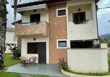 Sobrado com 2 dormitórios à venda por r$ 420.000 - martim de sá - caraguatatuba/sp