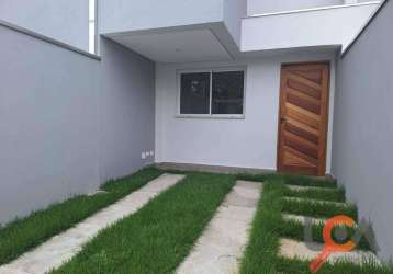 Sobrado com 2 dormitórios à venda, 74 m² por r$ 399.000,00 - pontal de santa marina - caraguatatuba/sp