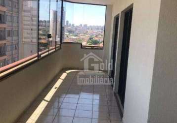 Apartamento com 2 dormitórios, 107 m² - venda por r$ 410.000,00 ou aluguel por r$ 2.299,61/mês - centro - ribeirão preto/sp