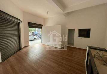 Salão para alugar, 70 m² por r$ 1.200,00/mês - jardim paulista - ribeirão preto/sp