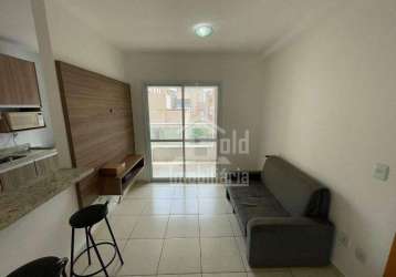 Apartamento mobiliado - 1 dormitório, sacada - nova aliança - r$ 2.000