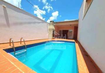 Casa térrea com piscina e churrasqueira - 3 dormitórios, 300 m² - venda por r$ 690.000 ou aluguel por r$ 4.151/mês - alto da boa vista