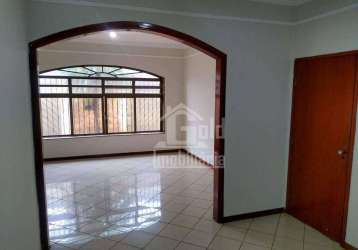 Casa com 3 dormitórios, 200 m² - venda por r$ 500.000,00 ou aluguel por r$ 4.263,00/mês - vila monte alegre - ribeirão preto/sp