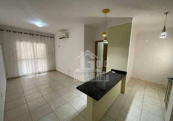 Apartamento com 2 dormitórios para alugar, 63 m² por r$ 2.297,81/mês - jardim botânico - ribeirão preto/sp