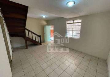 Casa com 2 dormitórios para alugar, 116 m² por r$ 1.854,17/mês - independência - ribeirão preto/sp