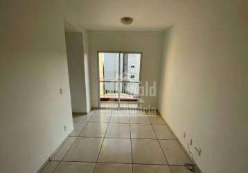 Apartamento com 2 dormitórios para alugar, 45 m² por r$ 1.605,00/mês - ipiranga - ribeirão preto/sp