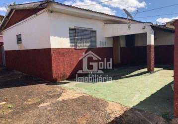 Casa com 2 dormitórios para alugar, 150 m² por r$ 1.150,00/mês - jardim antártica - ribeirão preto/sp