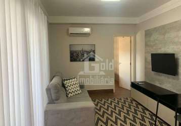 Apartamentomobiliado com 1 dormitório para alugar, 54 m² por r$ 3.253/mês - jardim são luiz - ribeirão preto/sp