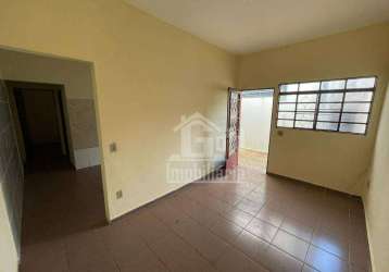 Casa com 1 dormitório para alugar, 80 m² por r$ 1.000,00/mês - jardim anhangüera - ribeirão preto/sp