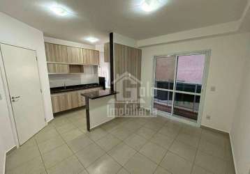 Apartamento com 1 dormitório, 45 m² - venda por r$ 255.000,00 ou aluguel por r$ 1.927,00/mês - nova aliança - ribeirão preto/sp