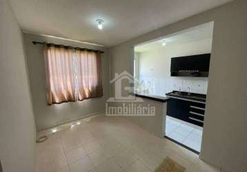 Apartamento com 2 dormitórios, 48 m² - venda por r$ 175.000,00 ou aluguel por r$ 1.205,00/mês - parque dos lagos - ribeirão preto/sp