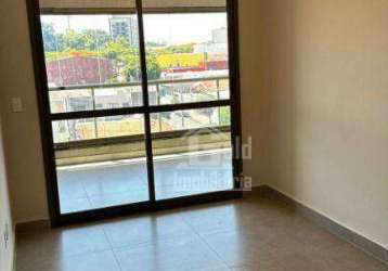 Apartamento novo com 2 dormitórios para alugar, 75 m² por r$ 3.500/mês - jardim paulista - ribeirão preto/sp