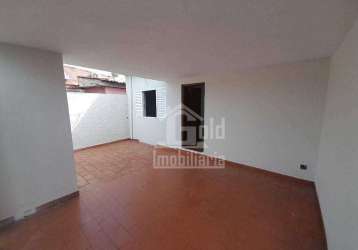 Casa com 2 dormitórios para alugar, 90 m² por r$ 1.489/mês - ipiranga - ribeirão preto/sp