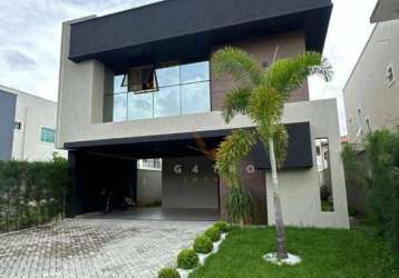 Casa com 4 dormitórios à venda, 211 m² por r$ 1.450.000,00 - luzardo viana - maracanaú/ce