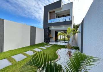 Casa com 4 dormitórios à venda, 136 m² por r$ 849.900,00 - tamatanduba - eusébio/ce