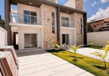 Casa com 3 dormitórios à venda, 122 m² por r$ 530.000 - coaçu - eusébio/ce