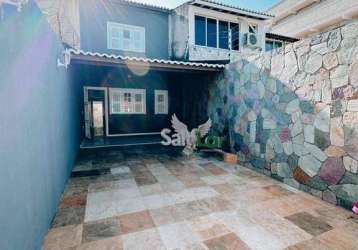 Casa com 2 dormitórios à venda por r$ 309.000 - parque dois irmãos - fortaleza/ce