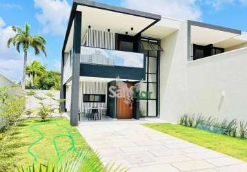 Casa com 4 dormitórios à venda, 150 m² por r$ 925.000 - coité - eusébio/ce