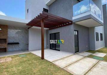 Casa com 4 dormitórios à venda, 127 m² por r$ 639.900 - edson queiroz - fortaleza/ce