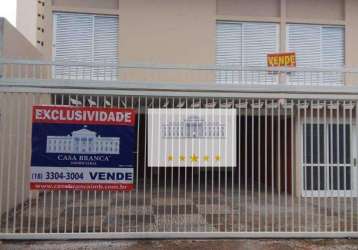 Casa com 4 dormitórios, 606 m² - venda por r$ 2.000.000,00 ou aluguel por r$ 12.000,00/mês - centro - araçatuba/sp