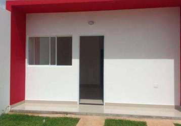 Casa com 2 dormitórios à venda, 50 m² por r$ 220.000 - morada dos nobres - araçatuba/sp