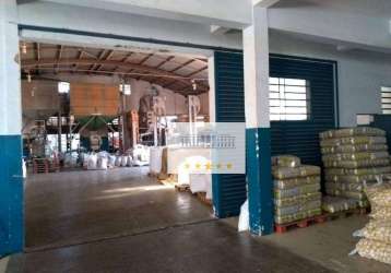 Barracão, 840 m² - venda por r$ 3.800.000,00 ou aluguel por r$ 25.000,00/mês - vila industrial - araçatuba/sp