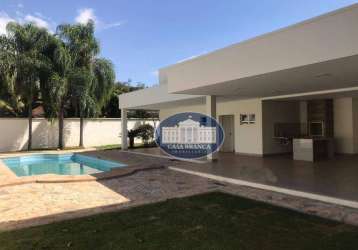 Casa com 3 dormitórios para alugar, 386 m² por r$ 14.199,66/mês - condomínio araças - araçatuba/sp