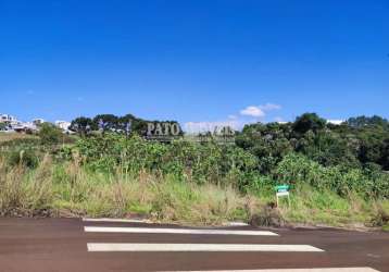 Terreno para venda em pato branco, são luiz