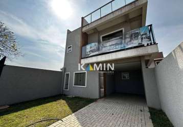 Sobrado à venda, 154 m² por r$ 799.900,00 - pinheirinho - curitiba/pr