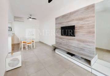 Apartamento em condomínio frente mar com 2 quartos (1 suíte) à venda, 85 m² por r$ 890.000 - enseada - guarujá/sp - imobiliária mercuri