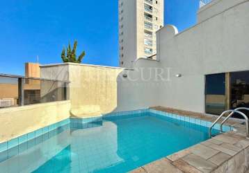 Cobertura com piscina e churrasqueira, com 3 quartos (2 suítes) à venda, 220 m² por r$ 1.600.000 - enseada - guarujá/sp – imobiliária mercuri