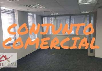 Conjunto para alugar, 104 m² por r$ 4.000/mês - brooklin - são paulo/sp - forte prime imoveis