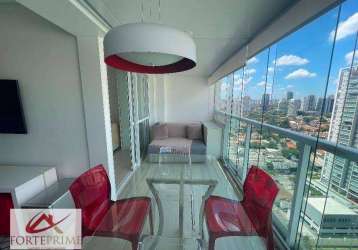 Apartamento com 1 dormitório à venda, 49 m² por r$ 749.000,00 - brooklin - são paulo/sp