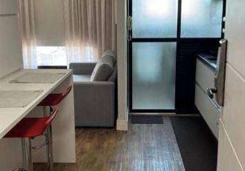 Studio para alugar, 30 m² por r$ 4.429,30/mês - brooklin - são paulo/sp