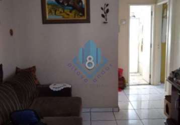 Apartamento com 2 dormitórios à venda, 52 m² por r$ 255.000,00 - campanário - diadema/sp