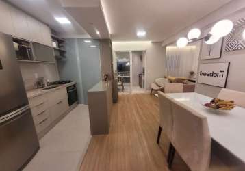 Livepark - apartamento planejado com living ampliado, 75 m²  - vila apiaí - santo andré/sp