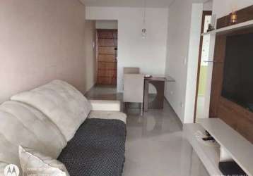 Apartamento com 2 dormitórios para alugar, 60 m² por r$ 3.200,00/mês - caiçara - praia grande/sp