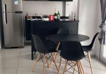 Apartamento com 1 dormitório para alugar, 55 m² por r$ 2.700/mês - ocian - praia grande/sp