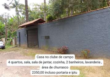 Casa com 4 dormitórios à venda por r$ 500.000 - jardim clube de campo - santo andré/sp