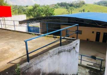 Galpão para locação em arujá - 600m² por r$8.000,00