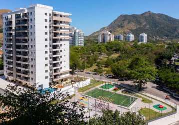 Apartamento a venda 61m, 2 quartos, 1 suíte, 1 vaga, barra bonita, recreio dos bandeirantes, rj.