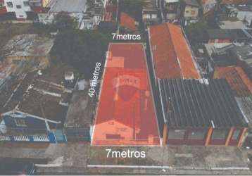 Vende terreno de 280 m² - excelente oportunidade para construtor ou investidor (aceita permuta e proposta).