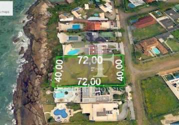 Terreno à venda, 2755 m² por r$ 10.000.000,00 - praia de pernambuco - guarujá/sp