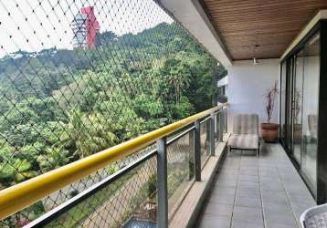 Apartamento com 3 dormitórios, 168 m² - venda por r$ 850.000 ou aluguel por r$ 7.200/mês - morro sorocotuba - guarujá/sp